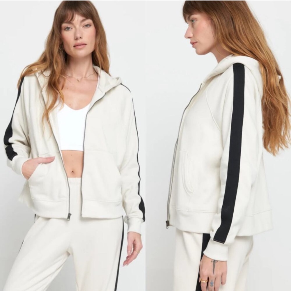 Spiritual Gangsta Everyday Stripe Hoodie/Pant Set Birch Size Small